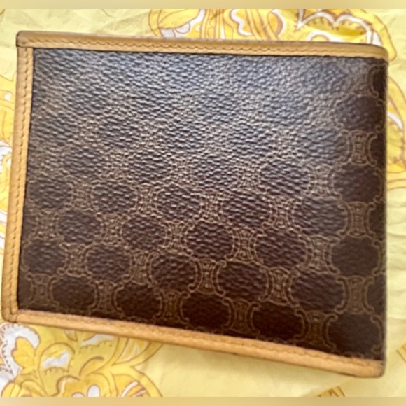 Luxury Celine Paris Macadam Wallet Billfold Cardholder Made in Italy - Picture 3 of 12